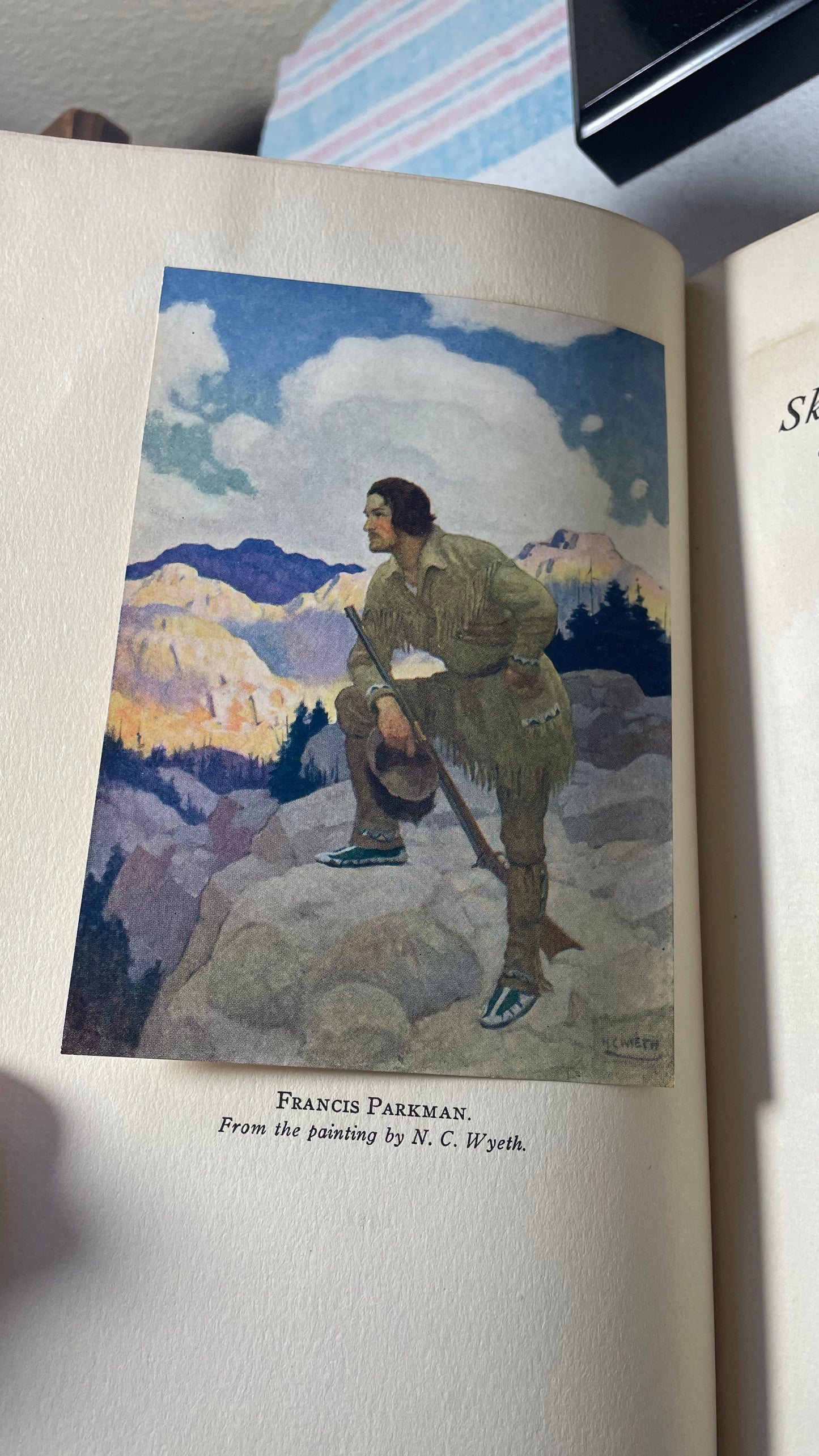 The Oregon Trail by Francis Parkman, Illustrated by N.C. Wyeth. 1925. RARE. Limited Edition