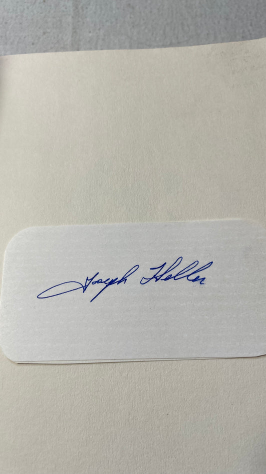 1961. Catch-22. Joseph Heller. Signed. First Edition.