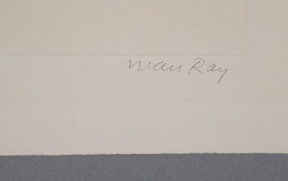 Man Ray — Therese, 1971 — Signed Color Etching and Aquatint, H.C. XVIII/XXV — historical auction photograph 3