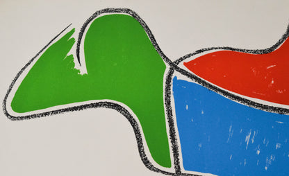 Man Ray — Tre Figure, 1968 — Signed Color Lithograph, E.A. Artist’s Proof — historical auction photograph 5