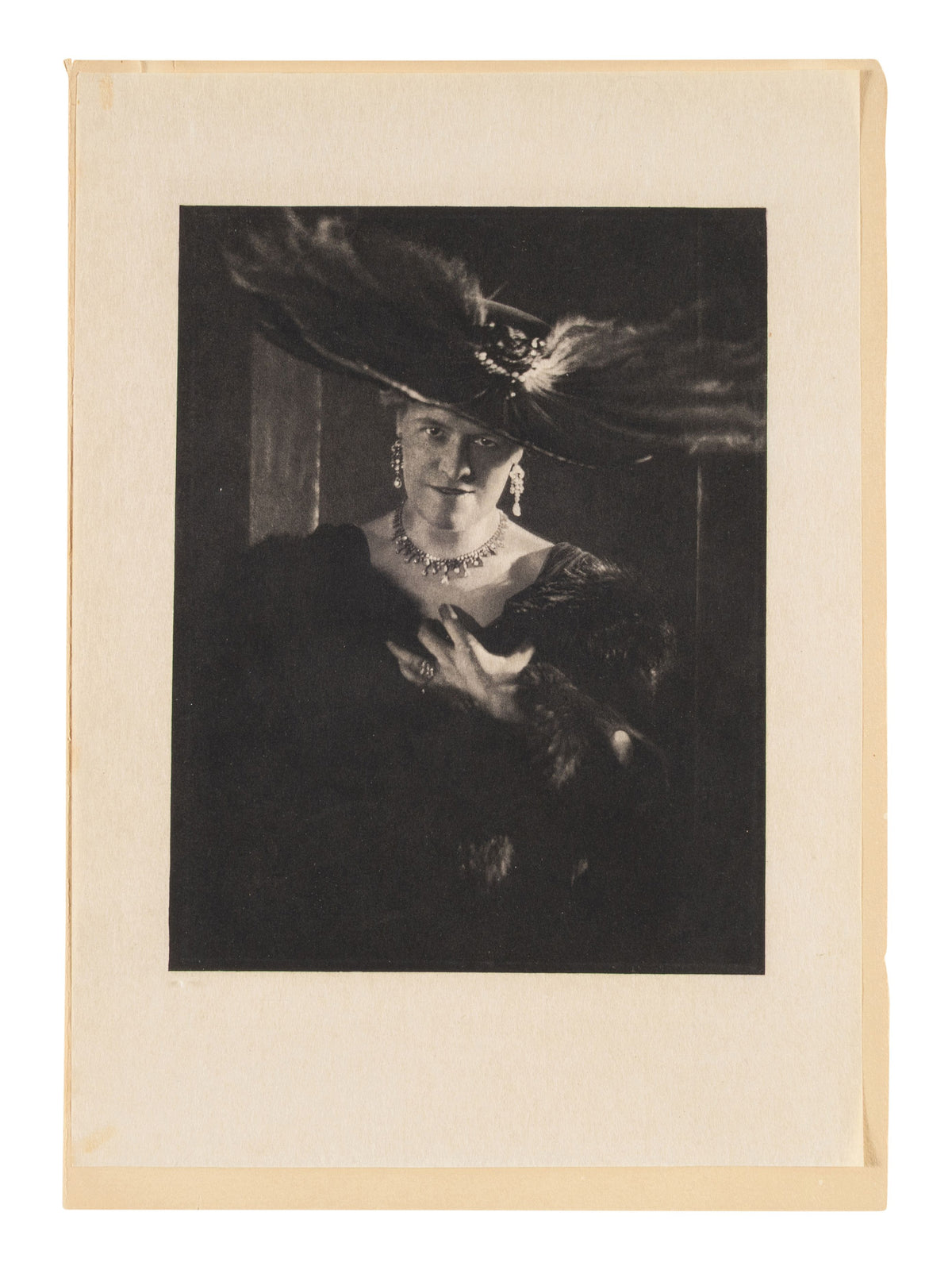 Baron Adolph de Meyer — Miss J. Ranken and Windows on the Bosphorus — Camera Work photogravures, 1912 — historical auction photograph 2