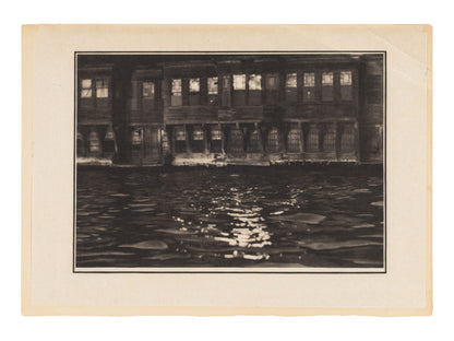 Baron Adolph de Meyer — Miss J. Ranken and Windows on the Bosphorus — Camera Work photogravures, 1912 — historical auction photograph 3