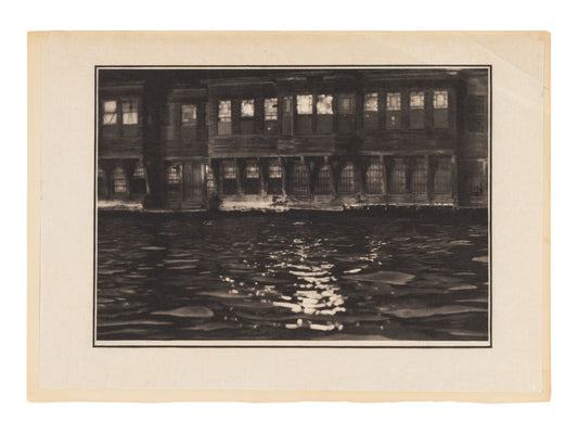 Baron Adolph de Meyer — Miss J. Ranken and Windows on the Bosphorus — Camera Work photogravures, 1912 — historical auction photograph 3