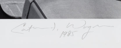 Catherine Wagner — Adult Sunday School Attendance Chart — American Classrooms, 1985 — historical auction photograph 2