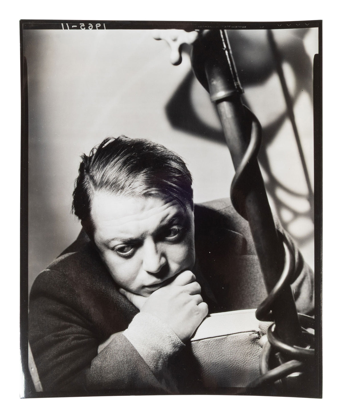 Anton Bruehl — Five photographs — Spools, Peter Lorre, and other works — historical auction photograph 4