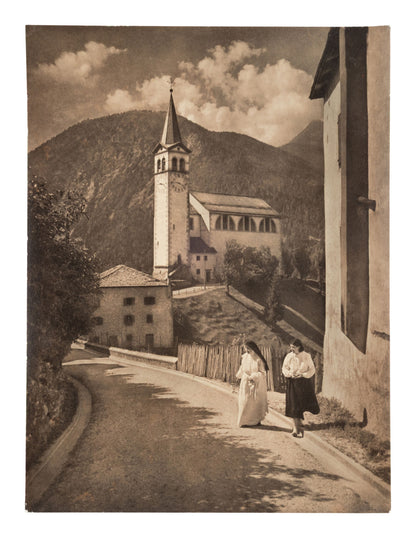 Adolf Fassbender — After Service, Kinder of Rothenberg, and Morro Castle — Three bromoil prints — historical auction photograph 2