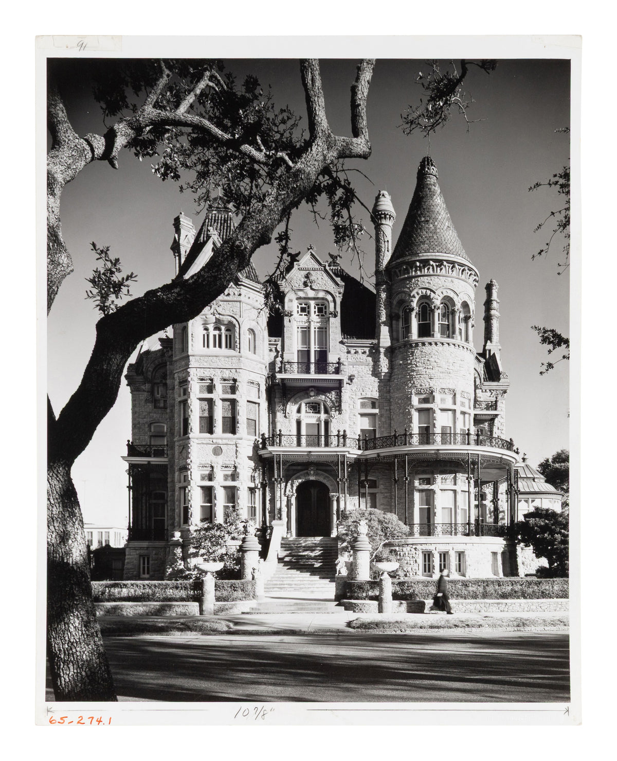 Ezra Stoller — Gresham House, from The Galveston That Was — historical auction photograph 1