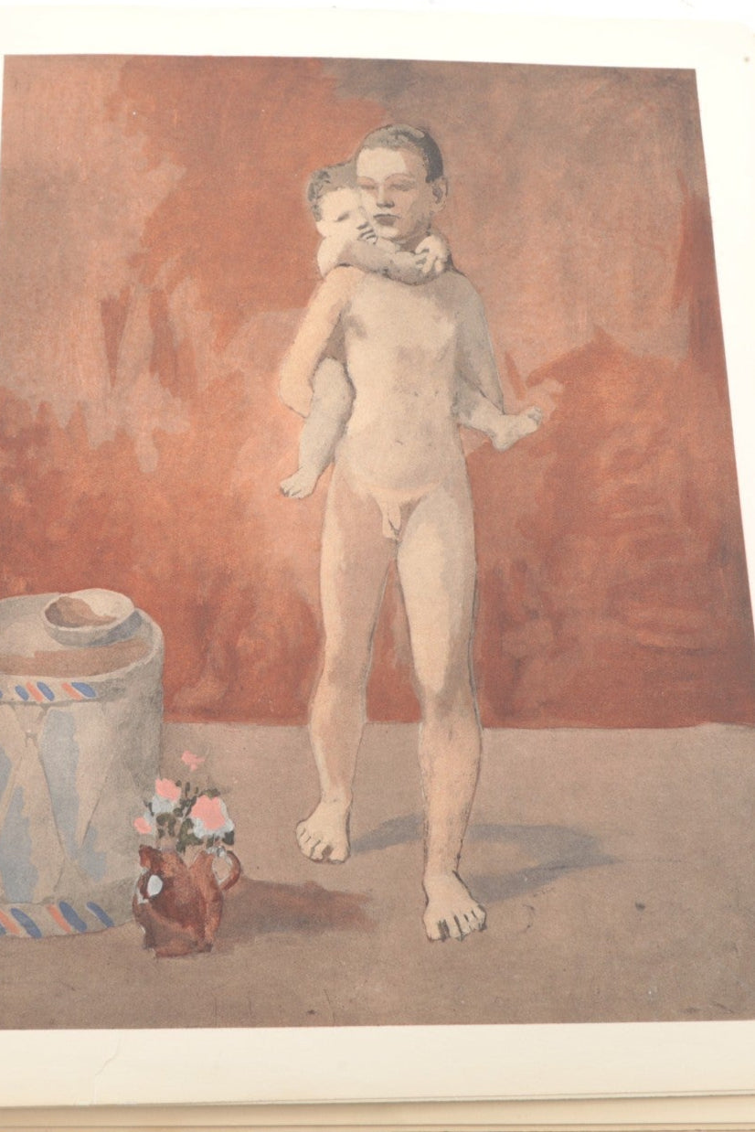 1930. Pablo Picasso. Eugenio D'Ors. XXe Siècle Pablo Picasso with Four Original Pochoirs