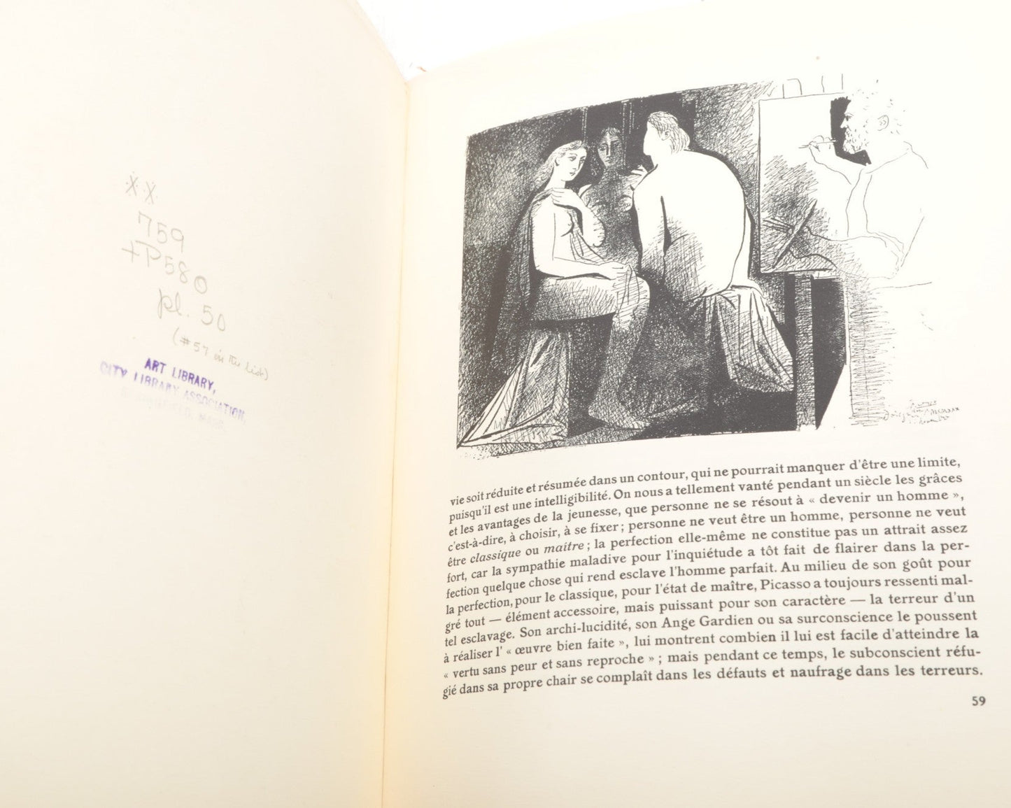 1930. Pablo Picasso. Eugenio D'Ors. XXe Siècle Pablo Picasso with Four Original Pochoirs