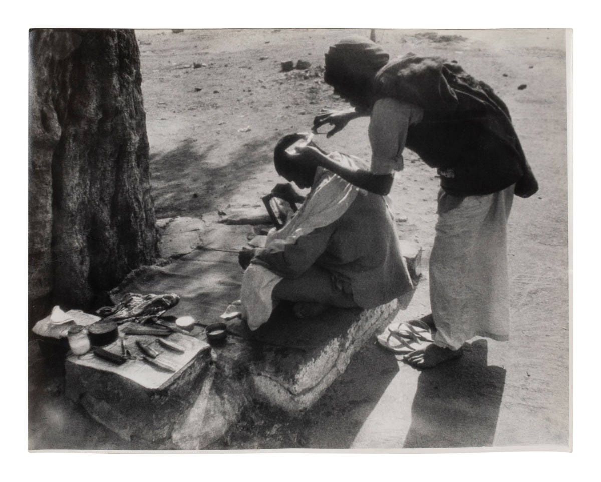 Leon Levinstein — Untitled [India] — Three gelatin silver photographs — historical auction photograph 4