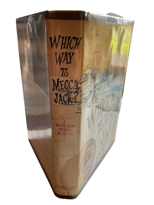 Which Way to Mecca, Jack? — spine and dust jacket in protective cover