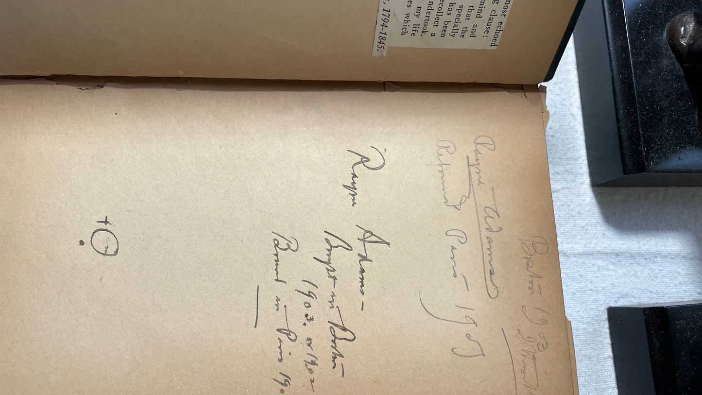 1881. Marcus Aurelius Antoninus. Thoughts of the Emperor Marcus Aurelius Antoninus