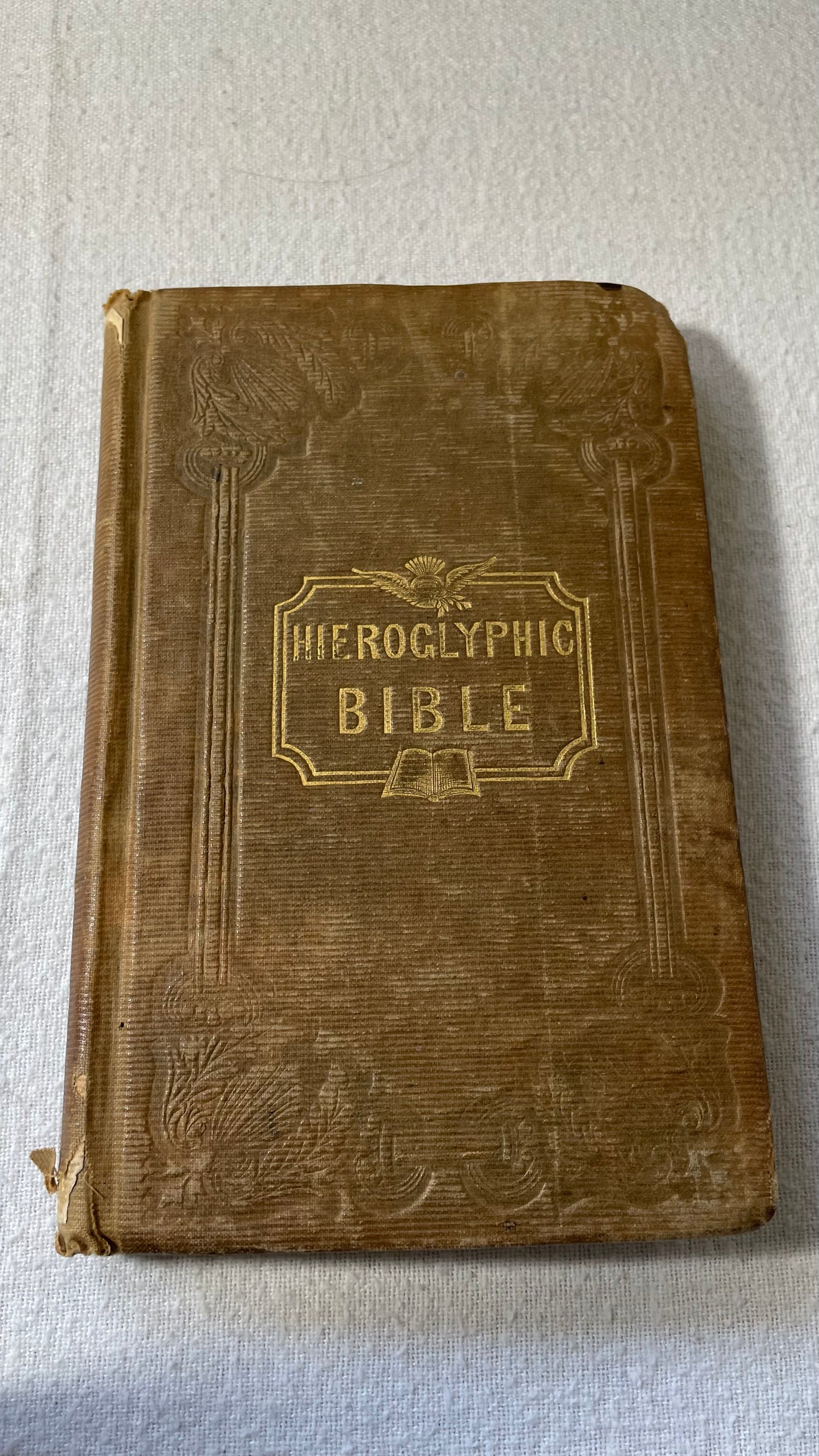 1841. Hieroglyphic Bible. The Hieroglyphick Bible; or Select Passages in the Old and New Testaments represented with Emblematical Figures for the Amusement of Youth.