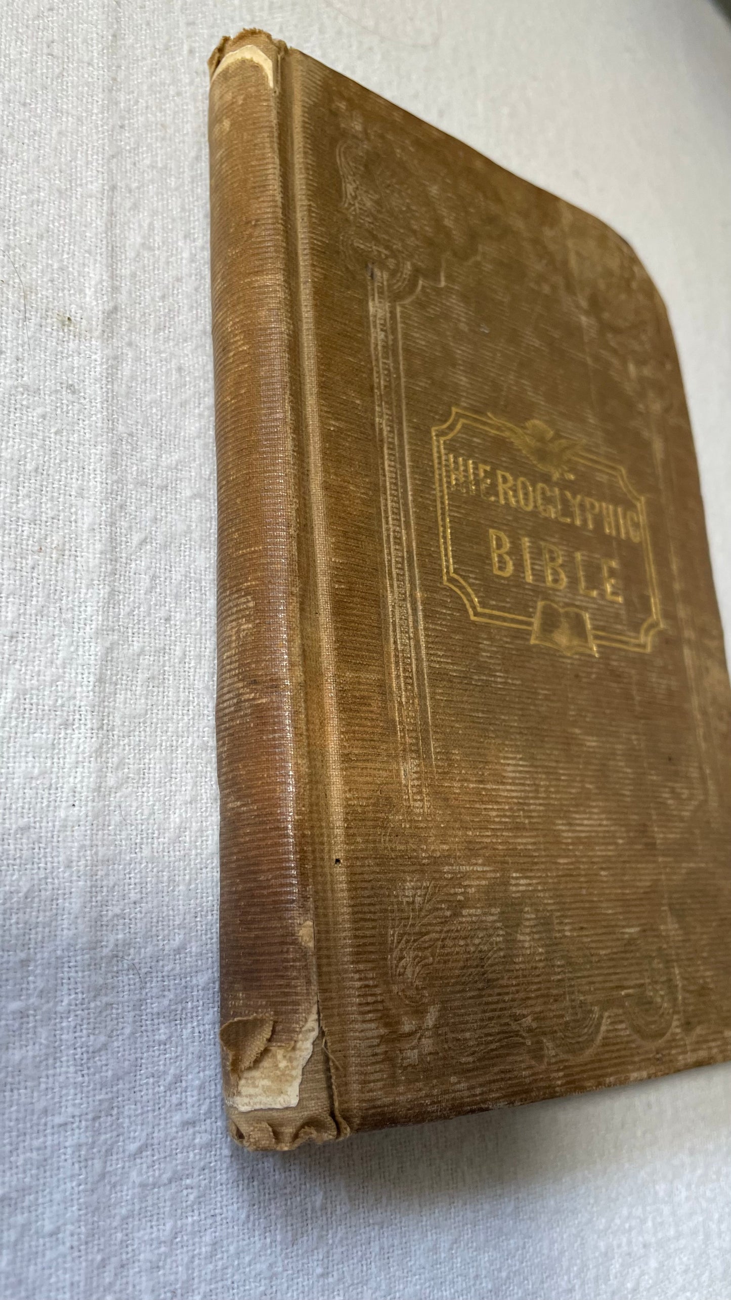 1841. Hieroglyphic Bible. The Hieroglyphick Bible; or Select Passages in the Old and New Testaments represented with Emblematical Figures for the Amusement of Youth.