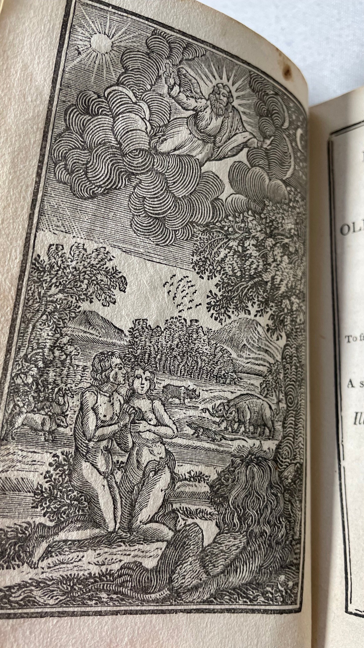 1841. Hieroglyphic Bible. The Hieroglyphick Bible; or Select Passages in the Old and New Testaments represented with Emblematical Figures for the Amusement of Youth.