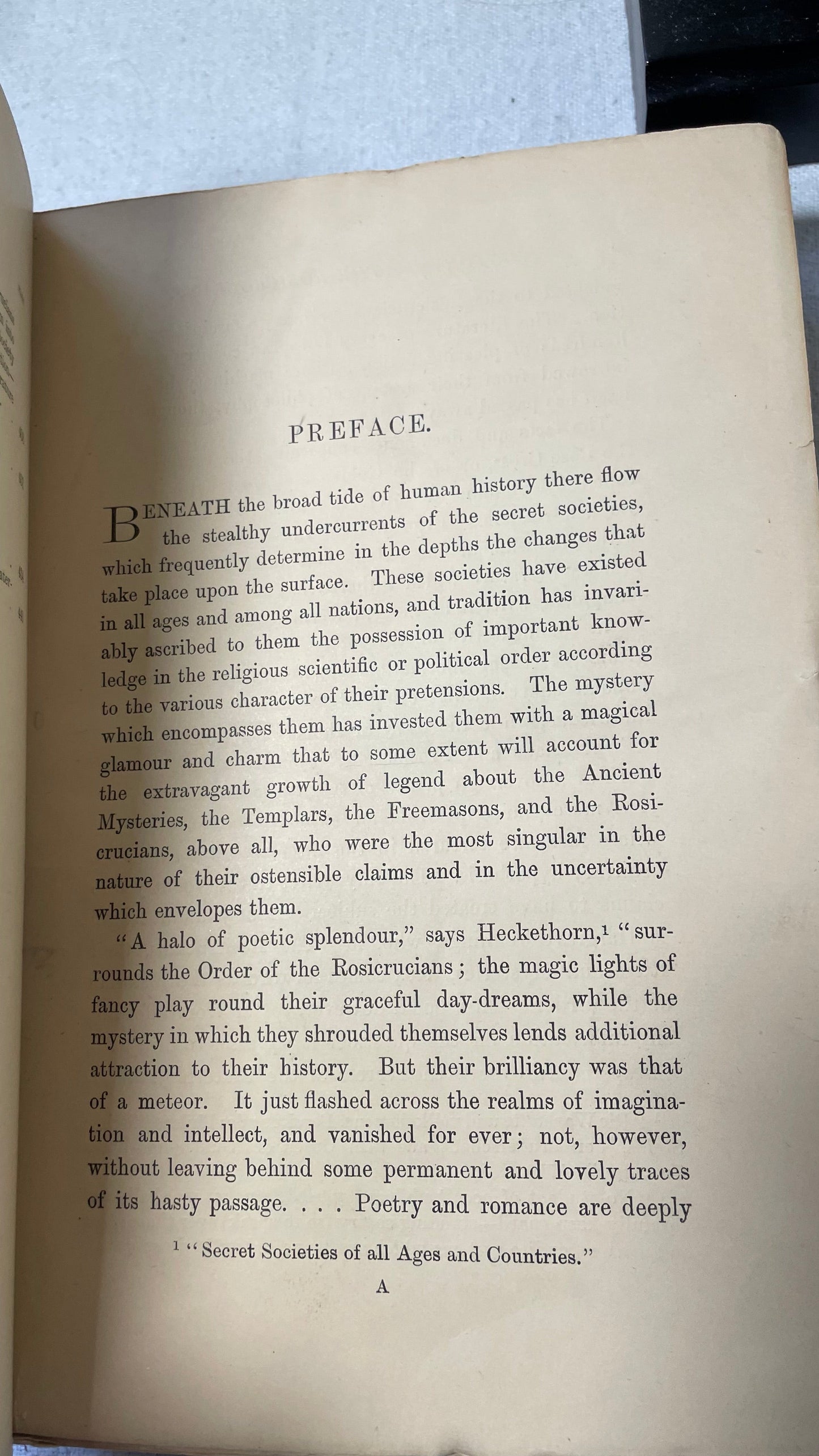 1889. A.E. Waite. The Real History of the Rosicrucians.