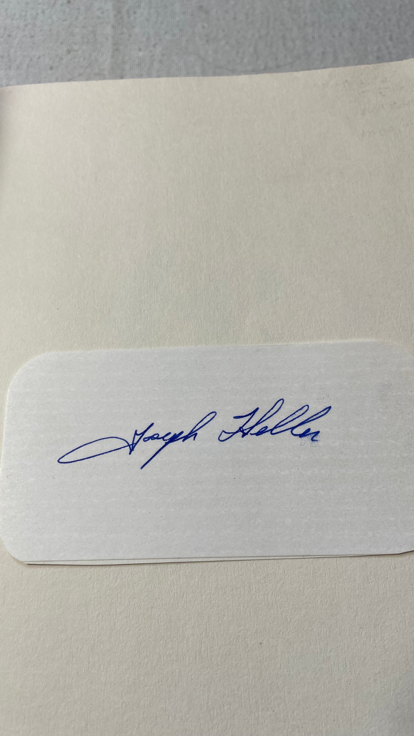 1961. Catch-22. Joseph Heller. Signed. First Edition.