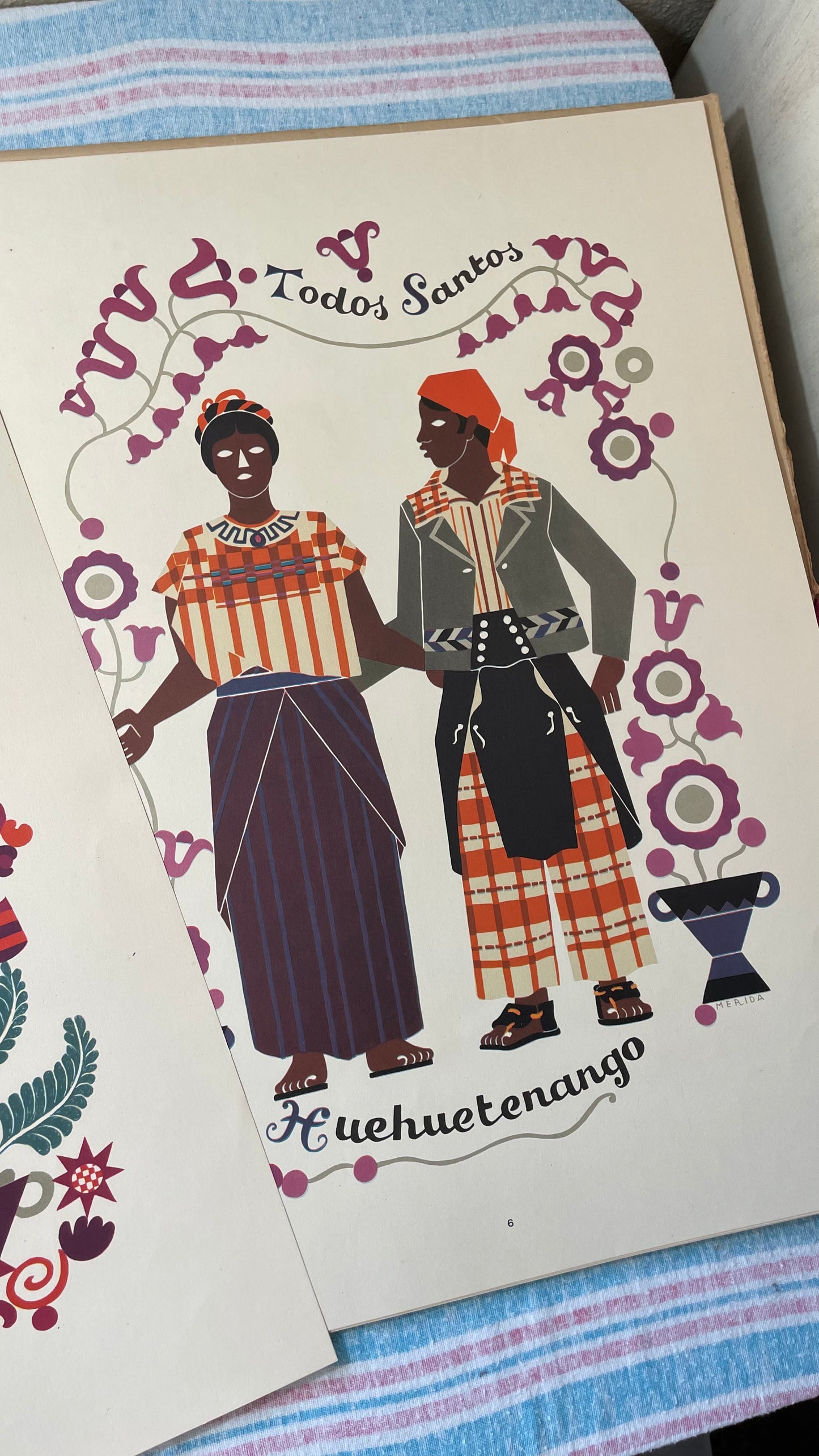 c. 1940. Carlos Merida. Trajes Indigenas de Guatemala: 10 Laminos a Color Par Carlos Merida.