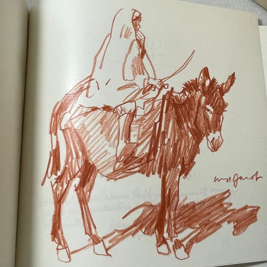 1971. Sacred Paint. Ned Jacob. Limited Edition 150. Original signed Artwork.