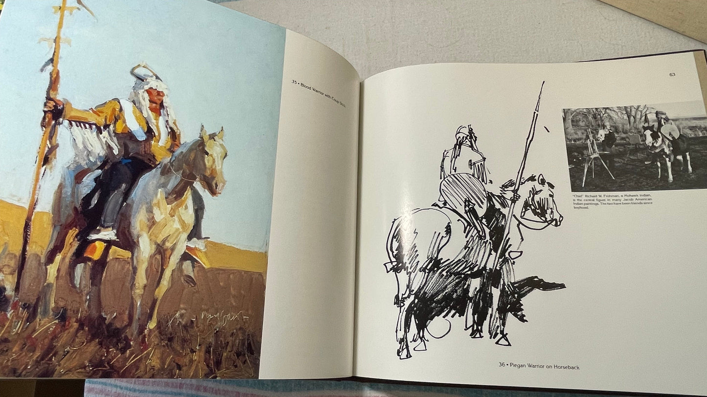 1971. Sacred Paint. Ned Jacob. Limited Edition 150. Original signed Artwork.