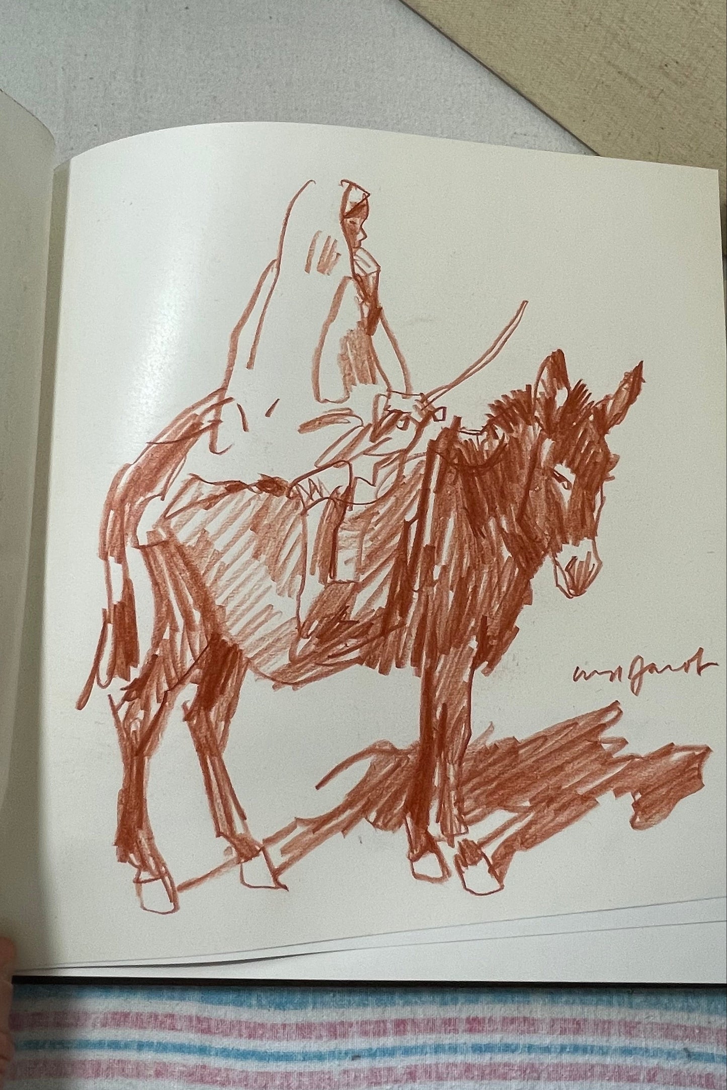 1971. Sacred Paint. Ned Jacob. Limited Edition 150. Original signed Artwork.