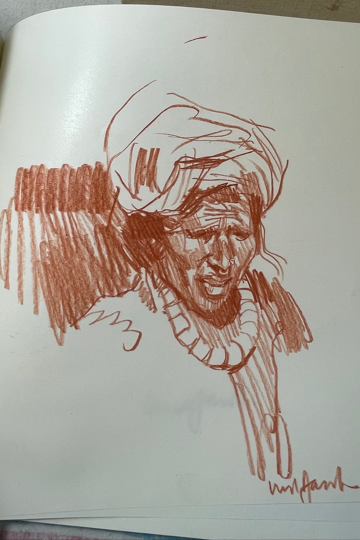 1971. Ned Jacob. Sacred Paint. Limited edition. Original signed Drawing.