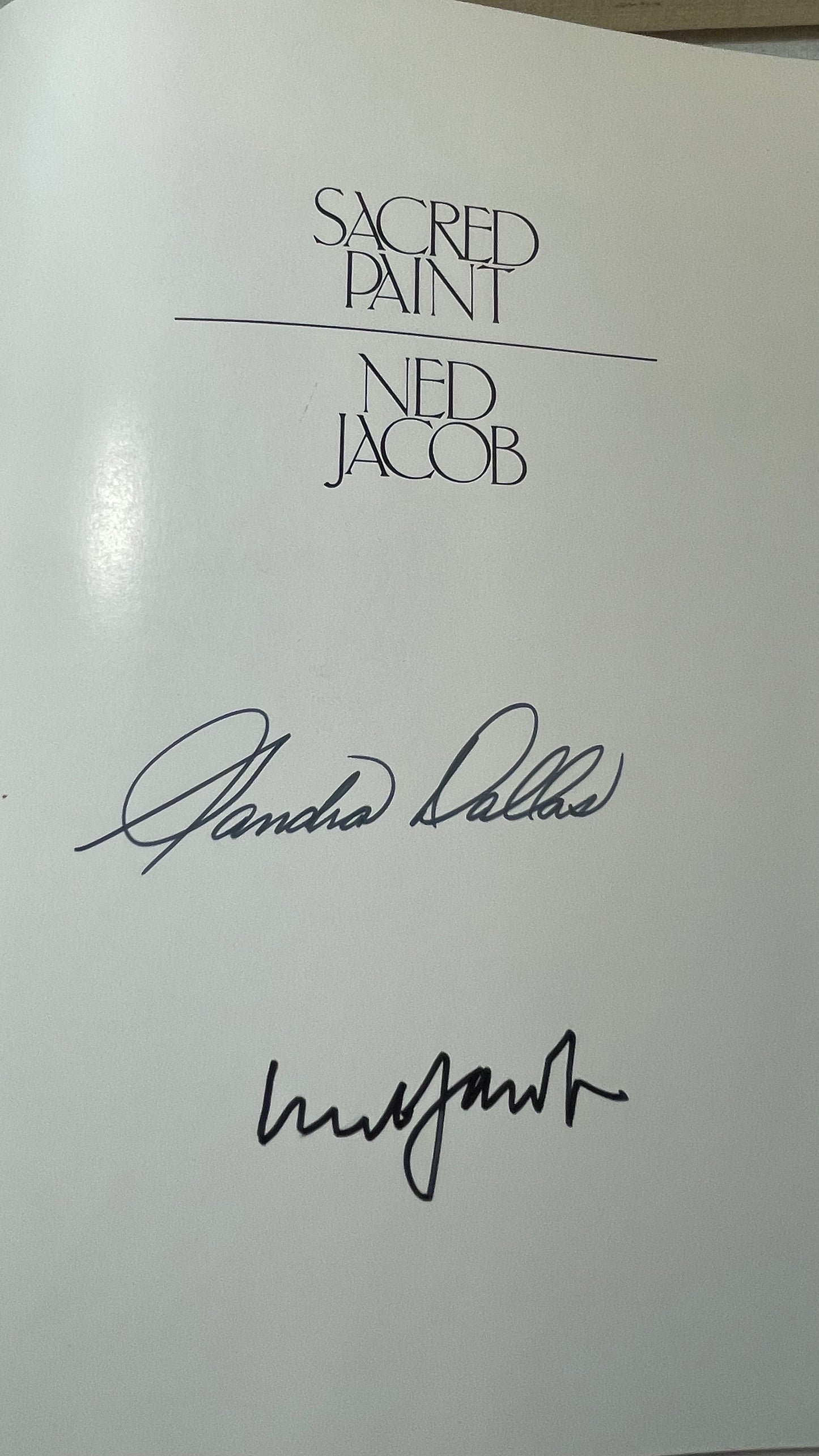 1971. Ned Jacob. Sacred Paint. Limited edition. Original signed Drawing.