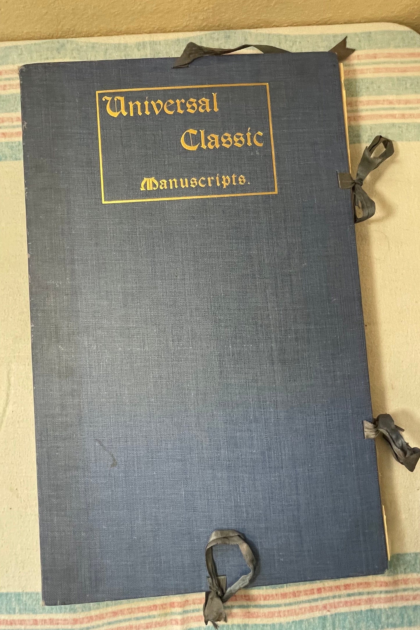 1901. Universal Classic Manuscripts: From the Original Documents in the Department of Manuscripts, British Museum, and Other Sources