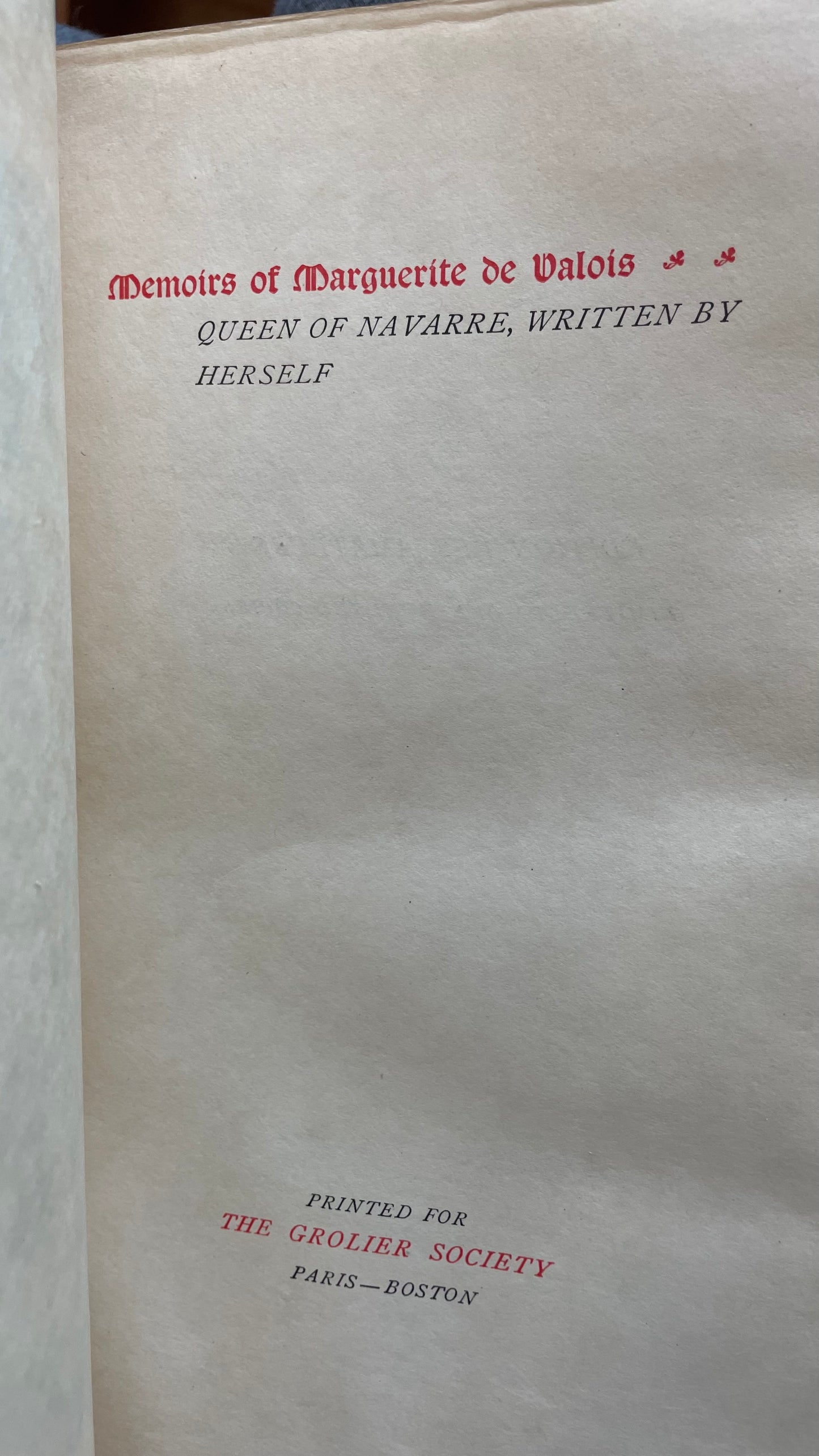 c. 1900. Historic Court Memoirs. Marie Antoinette. Catherine the Great. Henry IV.