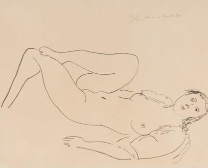 Henri Matisse — La Blouse turque – Étude de Jambes, 1925 — No. 37/50 — supplied photograph 2