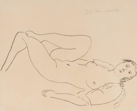 Henri Matisse — La Blouse turque – Étude de Jambes, 1925 — No. 37/50 — supplied photograph 2