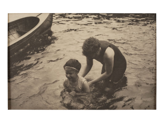 Alfred Stieglitz — The Swimming Lesson and Excavating–New York — Camera Work photogravures, 1911 — historical auction photograph 3