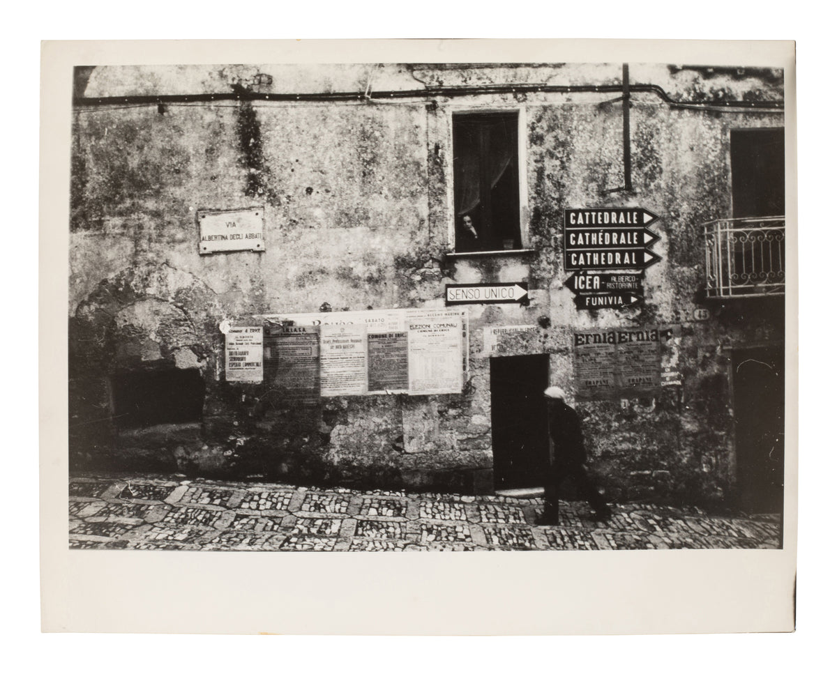 Leon Levinstein — Two works: Untitled and Untitled (Street Scene) — historical auction photograph 3