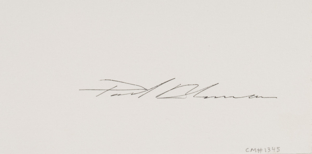 Paul Blanca — Julie Stanzak — historical auction photograph 2
