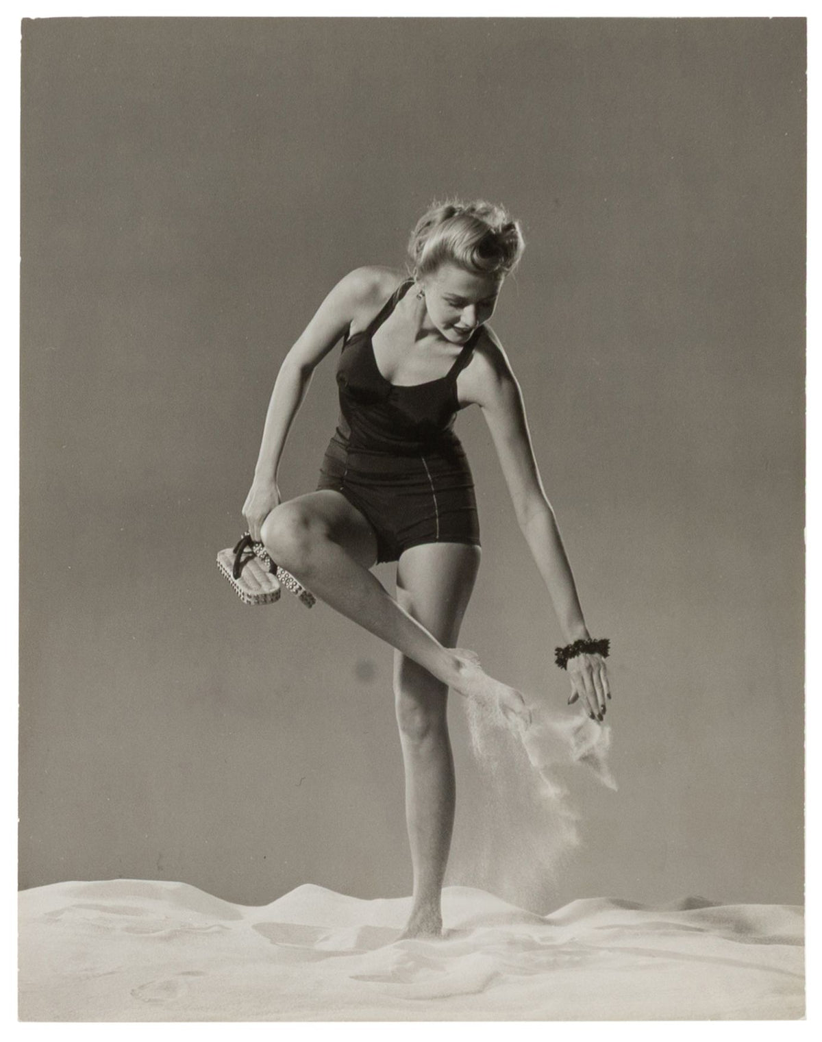 Gjon Mili — Four fashion photographs for Life magazine, 1941 — historical auction photograph 3