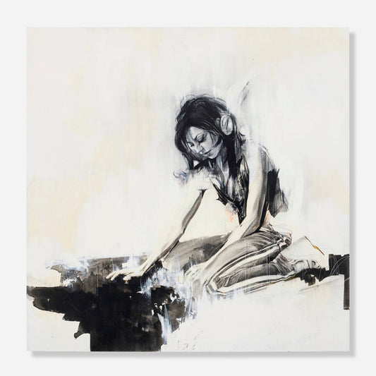 Ian Francis — Untitled, 2009 — Mixed media on canvas — historical auction photograph
