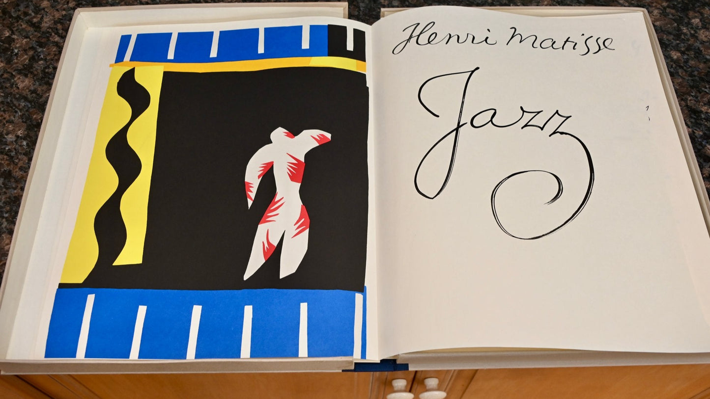 1983. Henri Matisse. Jazz. George Brazillers. MOMA special edition.